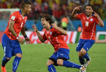 Chile quyết phá dớp toàn thua khi đối đầu với Brazil ở World Cup