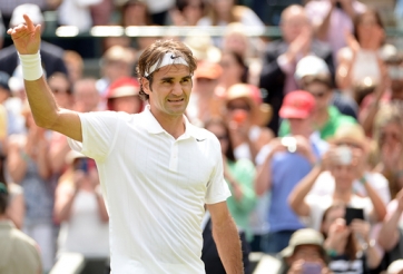 Wimbledon 2014: Thắng dễ, Federer đối đầu Wawrinka tại tứ kết