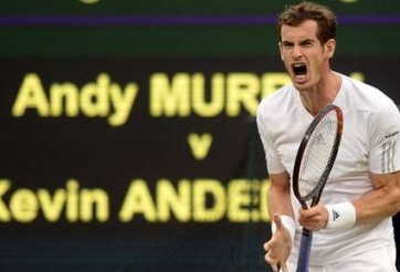 Wimbledon 2014: Thắng dễ Anderson, nhà vua Murray hùng dũng vào tứ kết