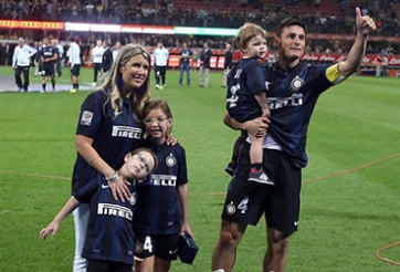Inter Milan vinh danh Javier Zanetti