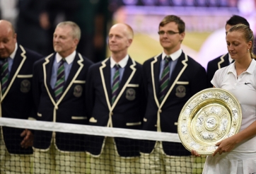 Wimbledon 2014: Đánh bại Bouchard, Kvitova đăng quang ngôi vô địch