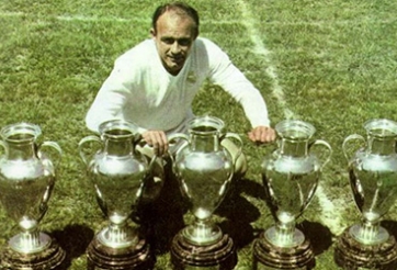 Sự nghiệp lẫy lừng của ‘Mũi tên bạc’ Alfredo Di Stefano