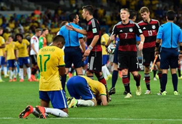 Brazil thảm bại 1-7 trước Đức khiến thế giới ngỡ ngàng