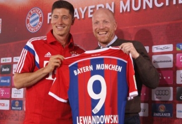 Lewandowski chính thức ra mắt Bayern và mang áo số 9