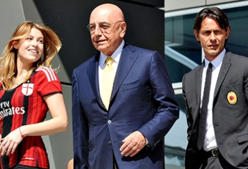 Inzaghi trong ngày đầu làm HLV AC Milan