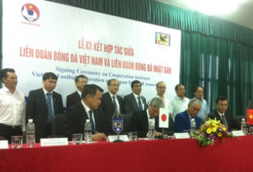 LĐBĐ Việt Nam VFF hợp tác với LĐBĐ Nhật Bản JFA