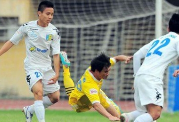 Cầm hòa SLNA, Hà Nội T&T giành lại ngôi đầu bảng từ tay B.BD