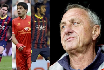 'Thánh Johan' cảnh báo Barca về bộ ba Messi-Neymar-Suarez