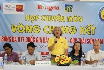 Họp kỹ thuật giải U17 Quốc Gia 2014