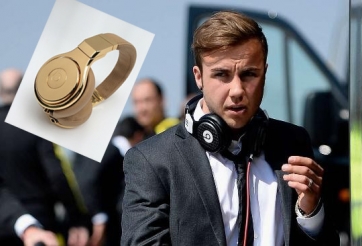 Beats tặng tai nghe mạ vàng cho các cầu thủ Đức