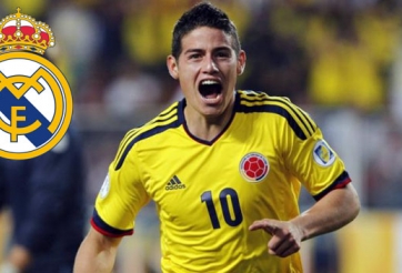 Real sắp hoàn tất thương vụ James Rodriguez với Monaco