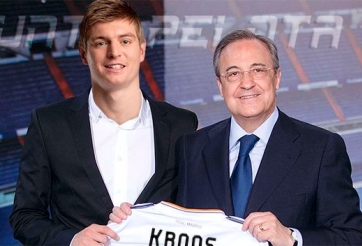 Chính thức: Toni Kroos đã thuộc về Real Madrid