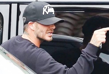 Beckham nổi cáu vì các tay săn ảnh vượt đèn đỏ