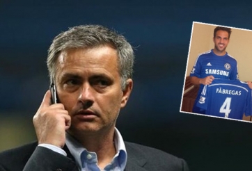 Mourinho chỉ cần 20 phút để thuyết phục Fabregas về Chelsea