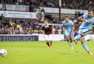 Video bàn thắng: Hearts 1-2 Man City (Giao hữu CLB)