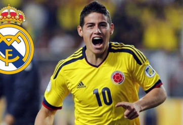 James Rodriguez đã có phòng riêng tại Real Madrid