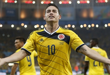 Định ngày James Rodriguez kí hợp đồng với Real Madrid