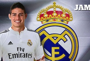 Real Madrid hoàn tất thương vụ James Rodriguez