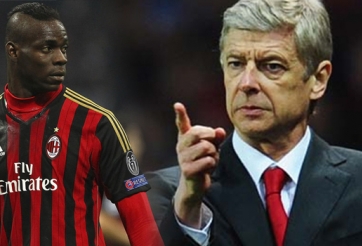 Arsene Wenger tiếp tục phủ nhận tin đồn chiêu mộ Balotelli