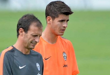 Vừa đến Juve, Morata đã tự khiến mình dính chấn thương