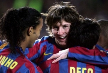 Mourinho chiến với Ronaldinho - Deco - Messi