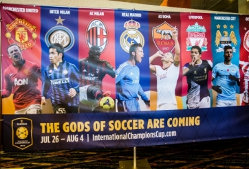 Guinness ICC 2014: Cúp C1 thu nhỏ, khai mạc 7h ngày 25/7