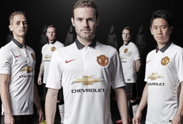 Đổi nhà tài trợ, Man Utd ra mắt áo đấu sân khách mùa giải 2014-15