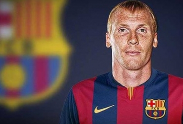 Mathieu ký hợp đồng 4 năm với Barca