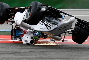 Video đua xe F1 2014: Tai nạn kinh hoàng của Felipe Massa ở German GP 2014