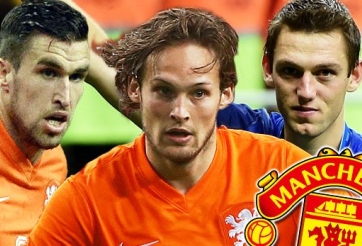 Van Gaal vung 60 triệu đón bộ 3 Hà Lan