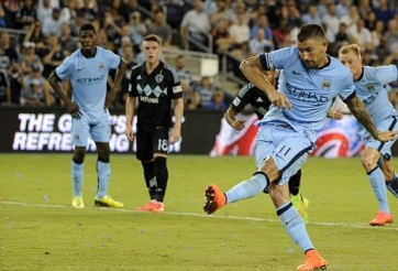 Video bàn thắng: Kansas City 1-3 Man City (Giao hữu CLB)