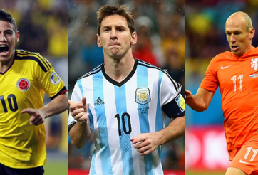 James - Messi - Robben: 3 kèo trái hay nhất làng túc cầu