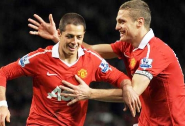 Vidic chèo kéo Chicharito tới Inter Milan