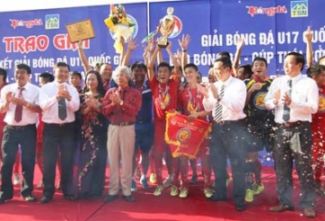 U17 PVF vô địch giải U17 QG Báo Bóng đá - Cúp Thái Sơn Nam 2014