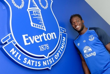 Romelu Lukaku cập bến Everton với giá 28 triệu bảng