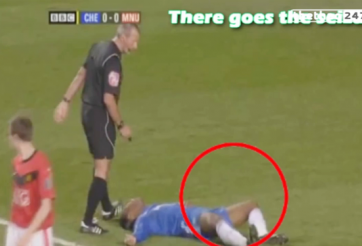 VIDEO: Tình huống siêu hài của Drogba ở đại chiến Chelsea vs Man Utd