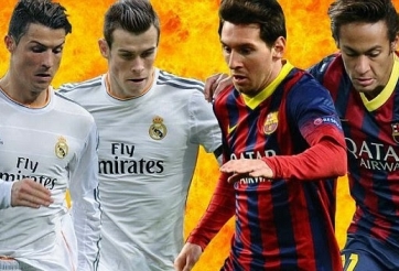 So sánh sức mạnh hàng công Real và Barca