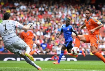 Video bàn thắng: Valencia 2-2 Monaco (Emirates Cup 2014)