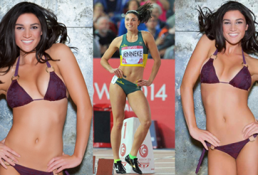 VIDEO: Người đẹp chạy vượt rào 'nhảy múa' trước vạch xuất phát