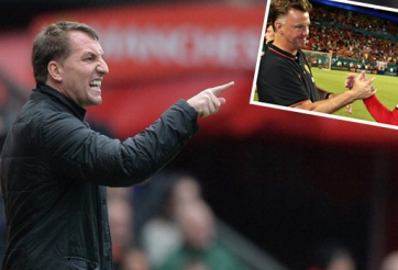 Brendan Rodgers gửi lời thách thức Van Gaal: Đừng vội mừng!