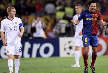 Xavi tiếc nuối vì không được chơi cùng Paul Scholes