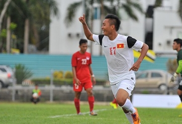 Tuấn Tài tiếc nuối vì chỉ lập được cú đúp vào lưới U21 Singapore