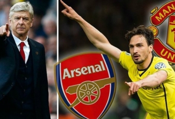 Chuyển Nhượng 10/8: Arsenal nhắm Mats Hummels thay thế Vermaelen