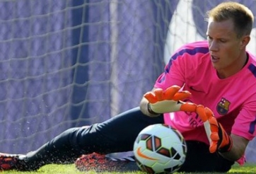 Tân binh Ter Stegen bất ngờ dính chấn thương