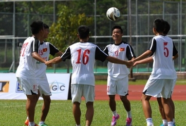 U19 Việt Nam vui vẻ chuẩn bị cho 'đại chiến' với U19 Indonesia