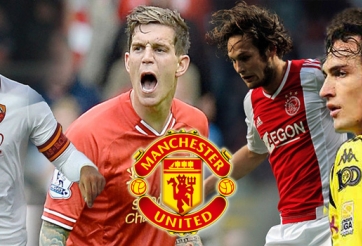 4 cầu thủ Man United có thể mua sau khi ‘vồ hụt’ Vermaelen