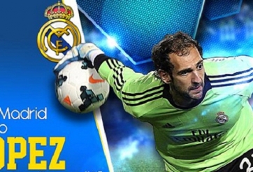 Diego Lopez viết tâm thư xúc động chia tay Real Madrid