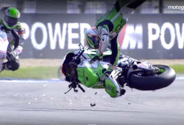 Video MotoGP: Những cú ngã kinh hoàng ở chặng Indianapolis 2014