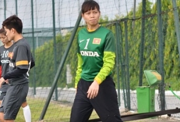 Thủ môn Kiều Trinh vẫn có tên trong danh sách ĐT nữ Việt Nam dự ASIAD 17