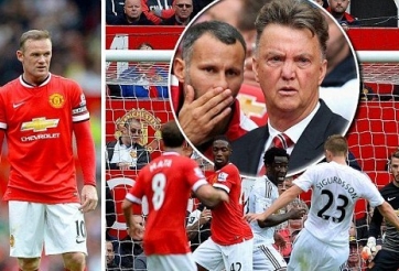Louis van Gaal đã nói gì sau trận thua đáng xấu hổ của M.U?